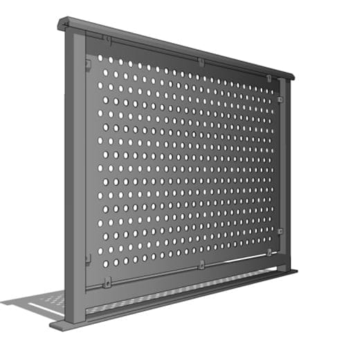 CAD Drawings BIM Models Ametco Manufacturing Corporation Railing Systems